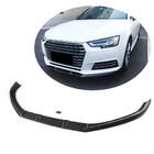 Audi A4 B9 2015–2024 Lip spoiler předního nárazníku Lip V1 (pro Base Sedan 2015-2019, karbon) fotografie 1