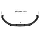 Audi A4 B9 2015–2024 Lip spoiler předního nárazníku Lip V1 (pro Base Sedan 2015-2019, karbon) fotografie 5