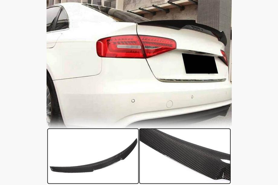 Audi A4 B8 2007–2015 Spoiler V1 (pro Base 2011-2015, karbon) Image
