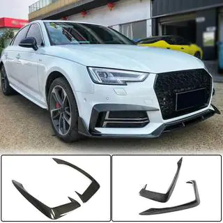 Rámečky mlhových světel V2 (pro S-Line Sedan 2015-2019, karbon) fotografie 1