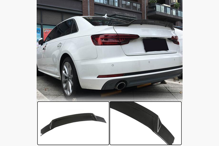 Audi A4 B9 2015–2024 Spoiler V2 (pro Sedan, karbonový) Image