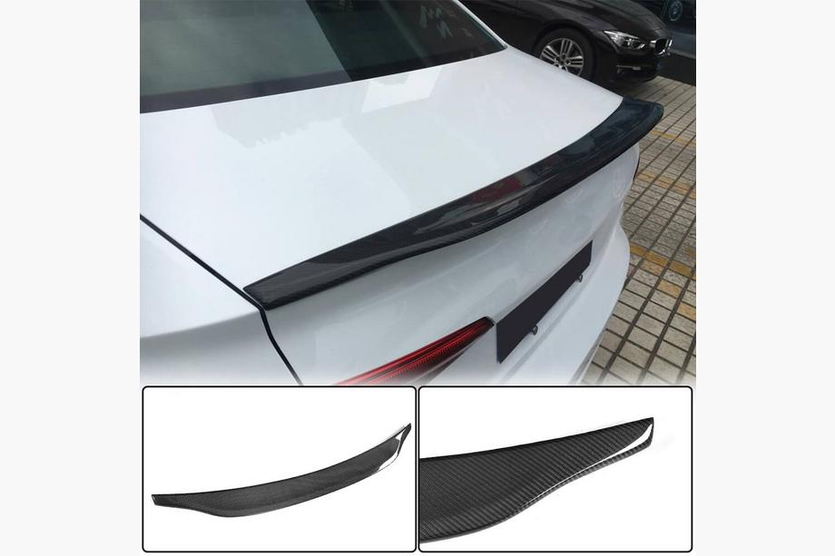 Audi A4 B9 2015–2024 Spoiler V3 (pro Sedan, karbon) Image