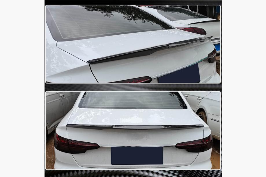 Audi A4 B9 2015–2024 Spoiler V6 pro Sedan – karbon Fotografie 3