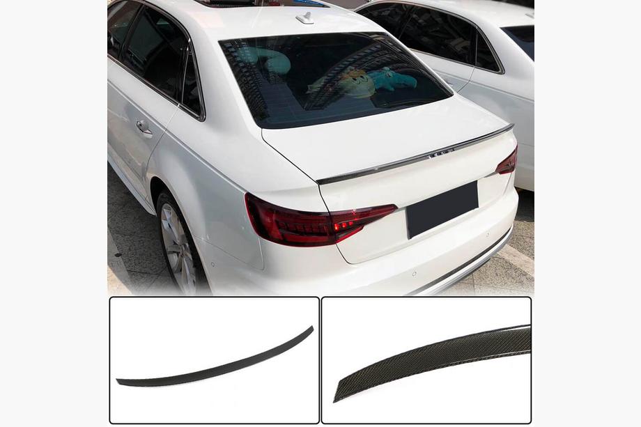 Audi A4 B9 2015–2024 Spoiler V7 pro sedan (karbon) Image