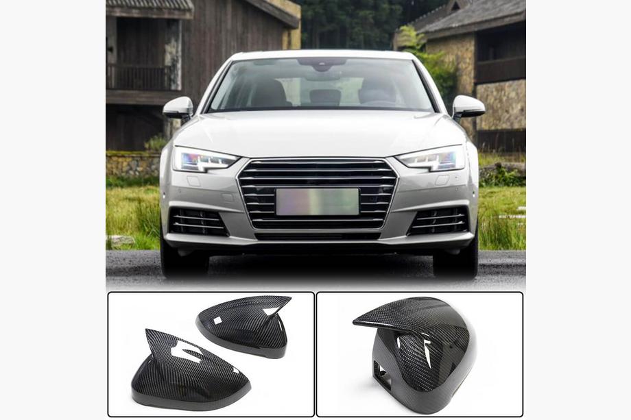 Audi A4 B9 2015–2024 Kryty zrcátek, pár LHD, náhrada (karbon) V1 Image