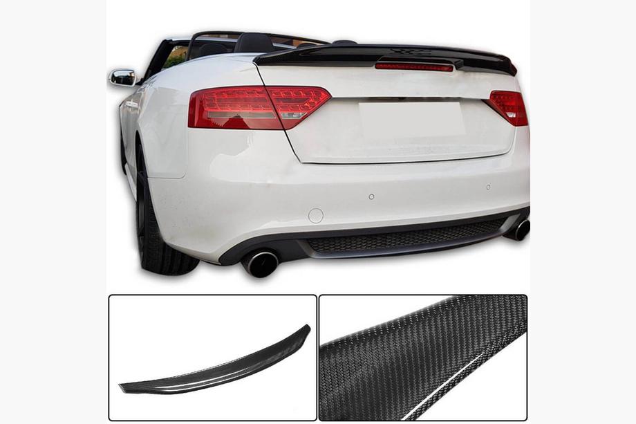 Audi A5 2007–2015 Spoiler V2 (kabriolet, karbon) Fotografie 1