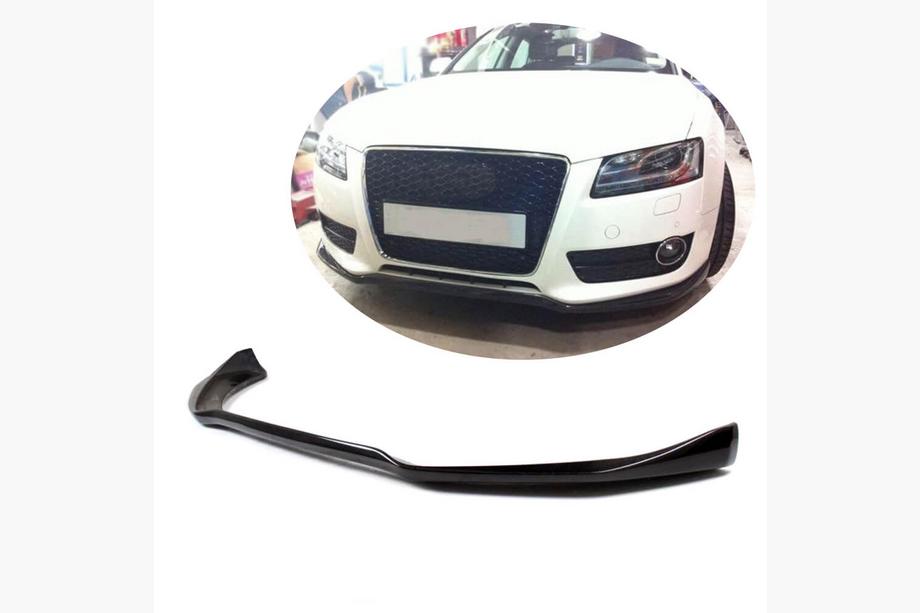 Audi A5 2007–2015 Přední nárazníkový lip Lip V2 (pro Base 2007-2011, karbon) Image