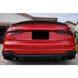 Spoiler V6 (pro Sportback, karbon) fotografie 2
