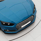Audi A5 2016–2025 Přední nárazníkový lip spoiler V2 (pro S-Line 2016-2020, karbon) fotografie 2