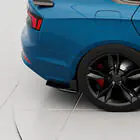 Audi A5 2016–2025 Nástavce na zadní nárazník Flap (pro S-Line 2016-2020, karbon) fotografie 2