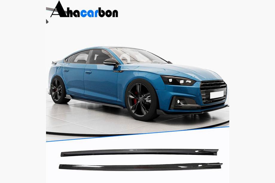 Audi A5 2016–2025 Boční prahy 2016-2020 V1 (pro Sportback, karbon) Image