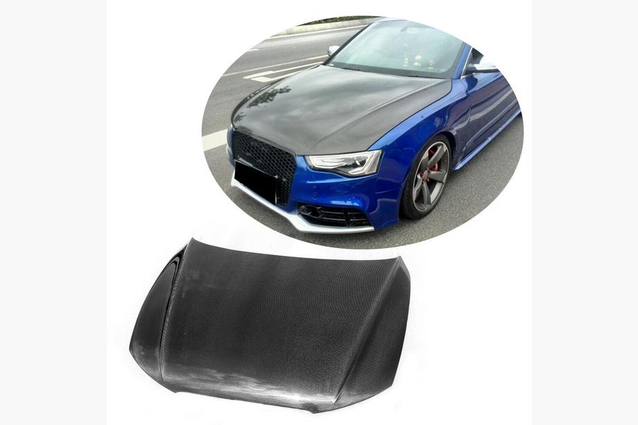 Audi A5 2007–2015 Kapota motoru (2012-2015, karbon) Image