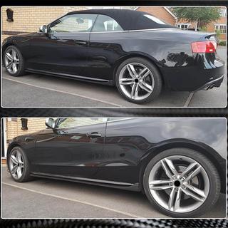 Boční prahy (kupé/kabriolet, karbon) Audi A5 2007–2015 fotografie 3