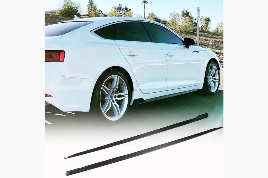 Audi A5 2016–2025 Boční prahy 2016-2020 V2 (pro Sportback, karbon) Fotografie 1