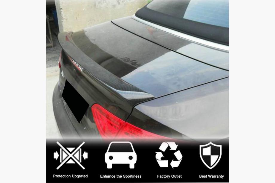 Audi A5 2007–2015 Spoiler V1 (kabriolet, karbon) Fotografie 2