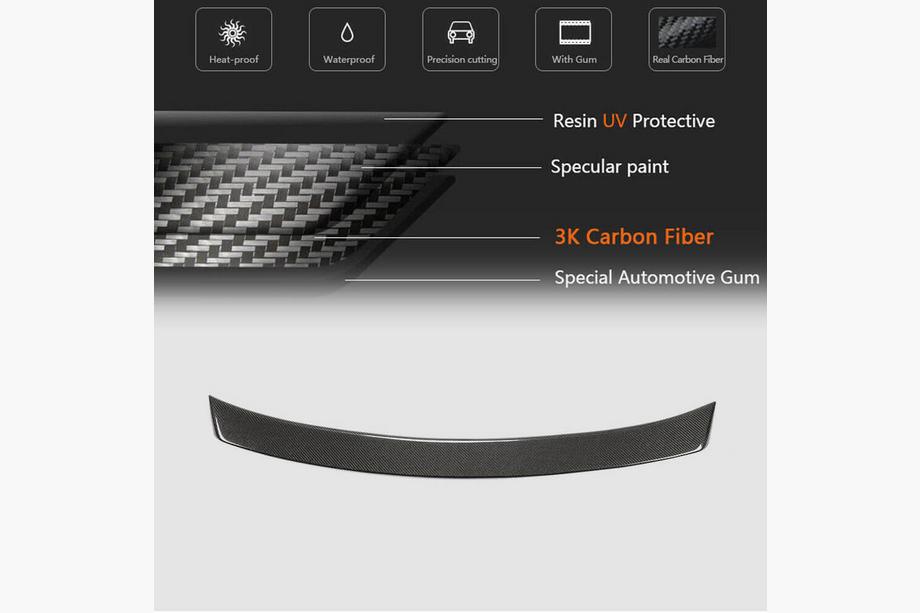 Audi A5 2007–2015 Spoiler V1 (kabriolet, karbon) Fotografie 4