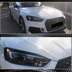 Audi A5 2016–2025 Mračítka na světlomety (karbon) fotografie 5
