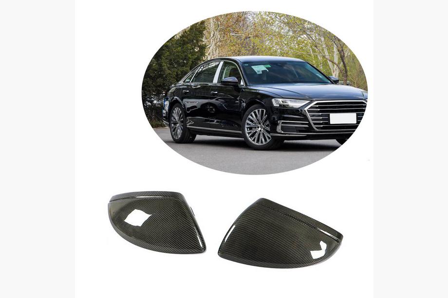 Audi A6 C8 2018–2025 Výměnné kryty zpětných zrcátek Style (Carbon) V2 Image