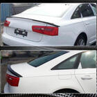 Audi A6 C7 2011–2017 Spoiler Lip V4 (karbon) fotografie 4
