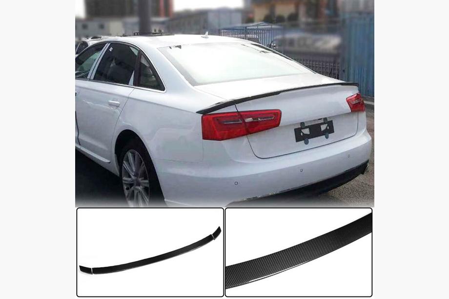 Audi A6 C7 2011–2017 Spoiler Lip V4 (karbon) Image