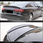 Audi A6 C7 2011–2017 Lip spoiler V2 (karbon) fotografie 5