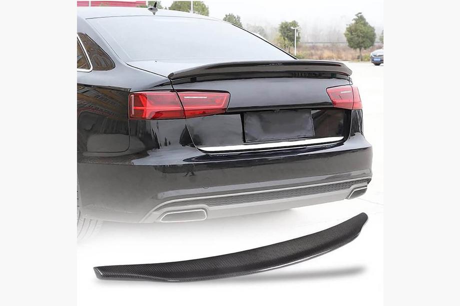 Audi A6 C7 2011–2017 Lip spoiler V2 (karbon) Image