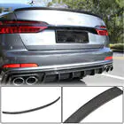 Audi A6 C8 2018–2025 Spoiler V3 (pro sedan, carbon) fotografie 1