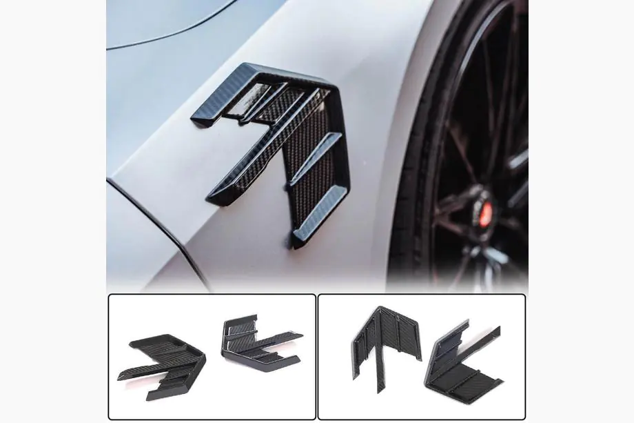 Audi A7 2018– Karbonové kryty blatníků (2018-2022, suchý karbon) Image
