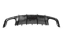 Audi A7 2010–2018 Difuzor zadního nárazníku (pro S-Line, 2014-2018, karbon) fotografie 8