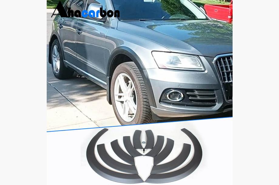 Audi Q5 2008–2017 Šedé rozšiřovače blatníků (ABS) Fotografie 1