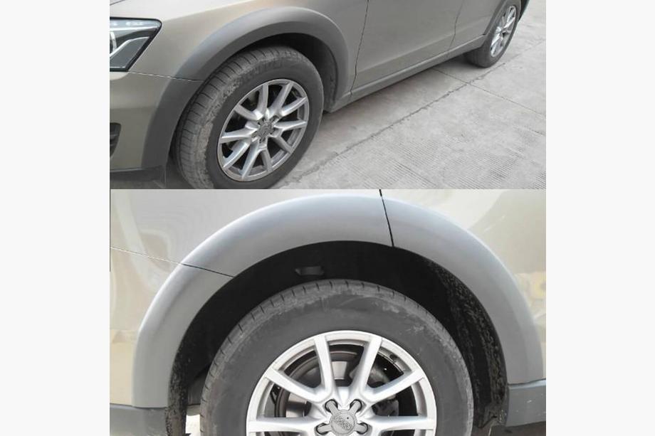 Audi Q5 2008–2017 Šedé rozšiřovače blatníků (ABS) Fotografie 2