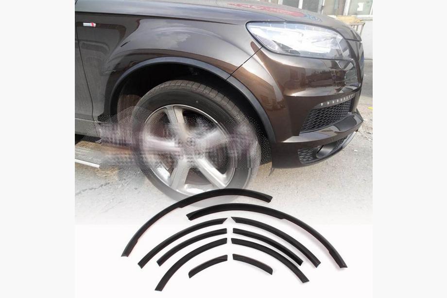 Audi Q7 2005–2015 Lemy blatníků (matná černá, PU) Image