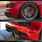 Audi R8 2015– Difuzor zadního nárazníku V1 (2015-2020, karbon) fotografie 3