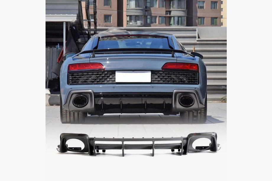 Audi R8 2015– Difuzor zadního nárazníku V2 (pro Spyder 2020+, karbon) Image