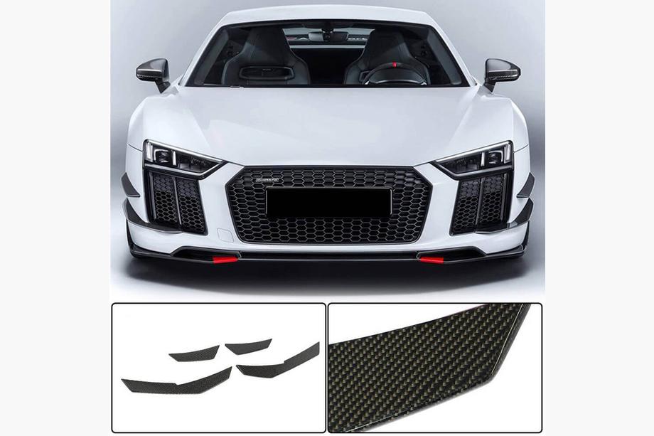 Audi R8 2015– Přední lip spoiler V3 (2015-2020, karbon) Image