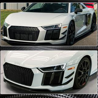 Přední lip spoiler nárazníku Lip V3 (2015-2020, karbon) Audi R8 2015– fotografie 4