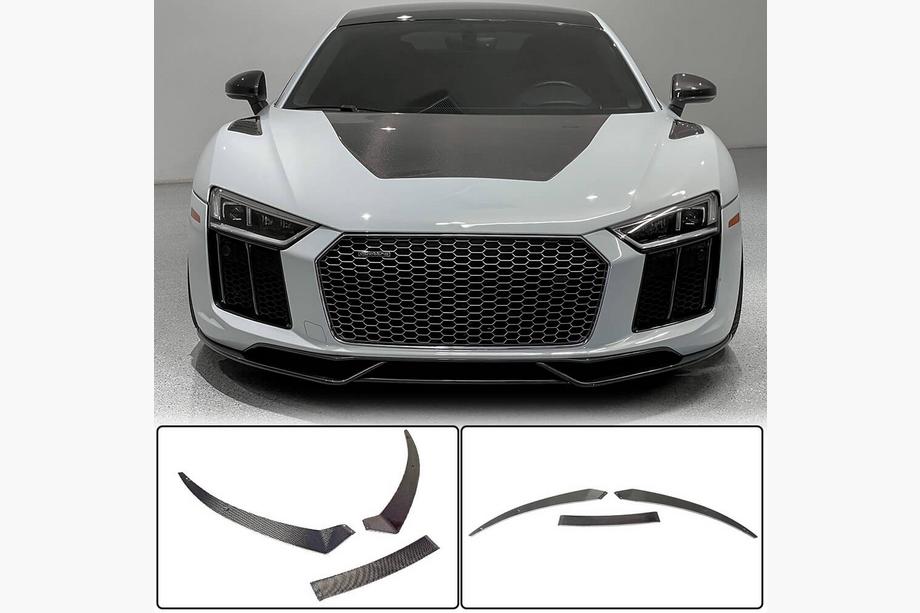 Audi R8 2015– Karbonový lip spoiler předního nárazníku Lip V1 (2015-2020) Image