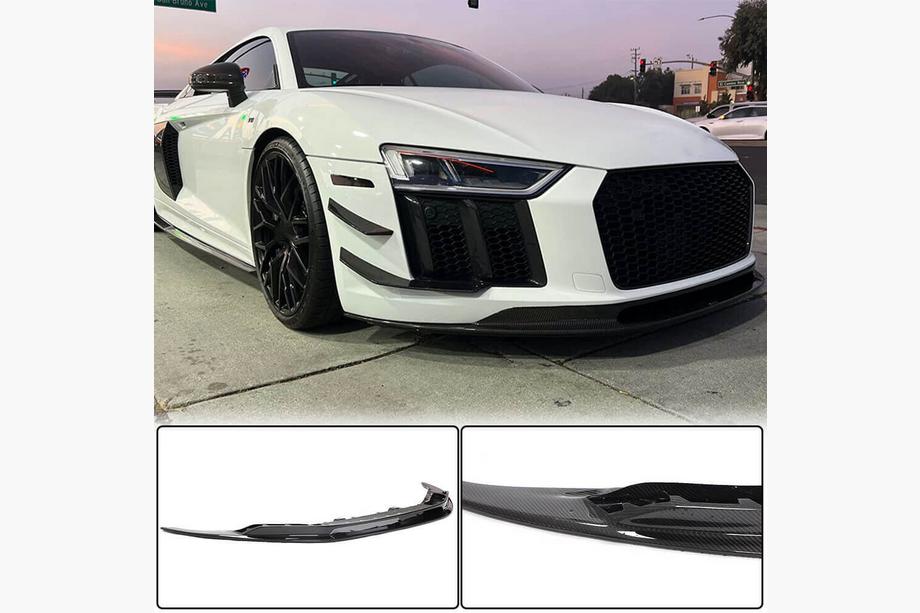 Audi R8 2015– Lip spoiler předního nárazníku Lip V2 (2015-2020, karbon) Image