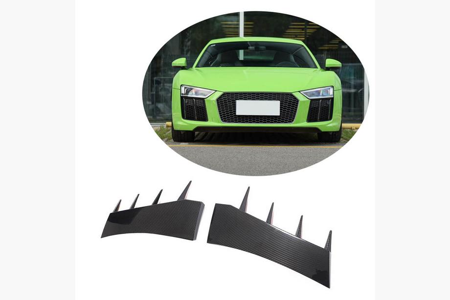 Audi R8 2015– Lip spoiler předního nárazníku V2 (2015-2020, karbon) Image