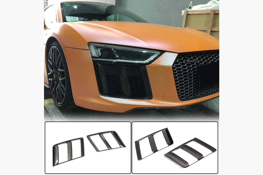 Audi R8 2015– Lip spoiler předního nárazníku V1 (2015-2020, karbon) Image