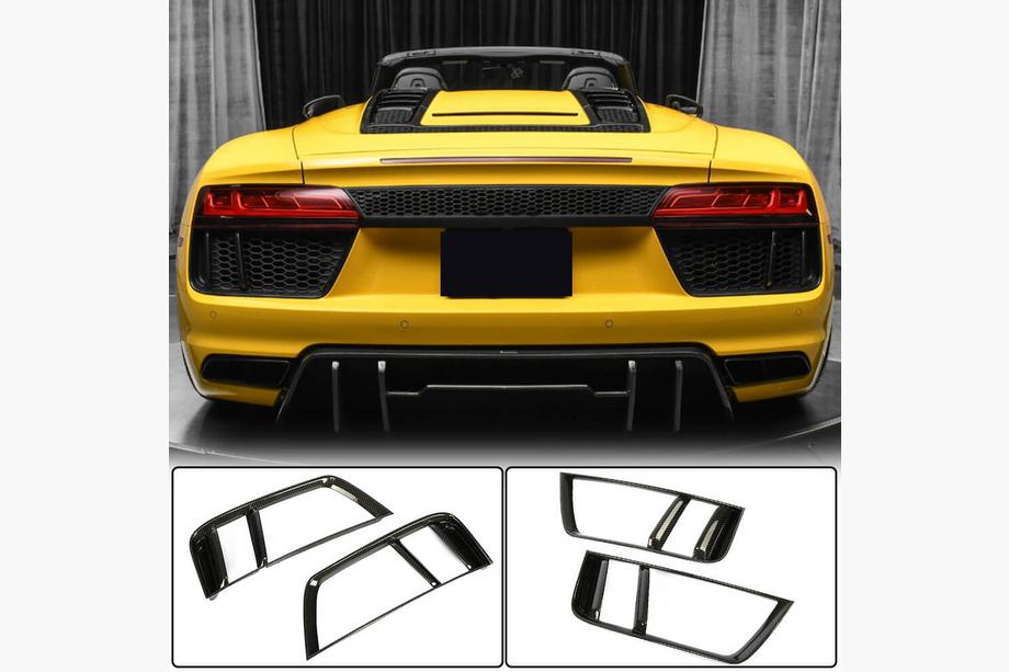Audi R8 2015– Kryty zadního nárazníku (2015-2020, karbon) Image