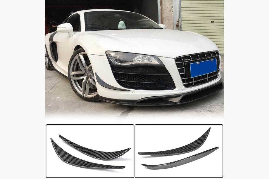 Audi R8 2006–2015 Nástavce předního nárazníku (karbon) Image