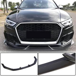 Přední lip spoiler V3 (pro RS3 Sedan 2017-2020, karbon) fotografie 1