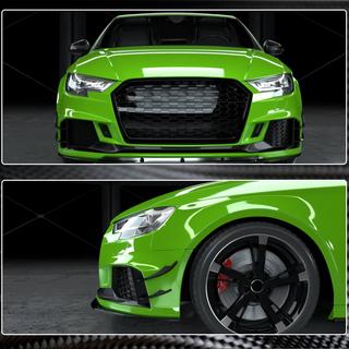 Nástavce předního nárazníku V2 (pro RS3 Sedan 2017-2020, karbon) Audi A3 2012–2020 fotografie 4