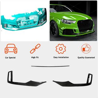 Lip spoiler předního nárazníku V1 (pro RS3 Sedan 2017-2020, karbon) Audi A3 2012–2020 fotografie 2