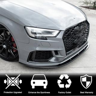 Lip spoiler předního nárazníku V1 (pro RS3 Sedan 2017-2020, karbon) Audi A3 2012–2020 fotografie 3