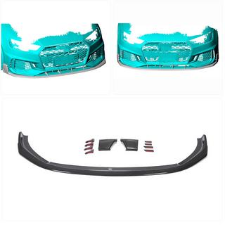 Přední lip spoiler na nárazník Lip V1 (pro RS4 Avant 2019-2021, karbon) fotografie 2