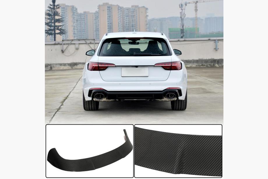 Audi A4 B9 2015–2024 Karbonový spoiler pro RS4 Avant 2020+ Image
