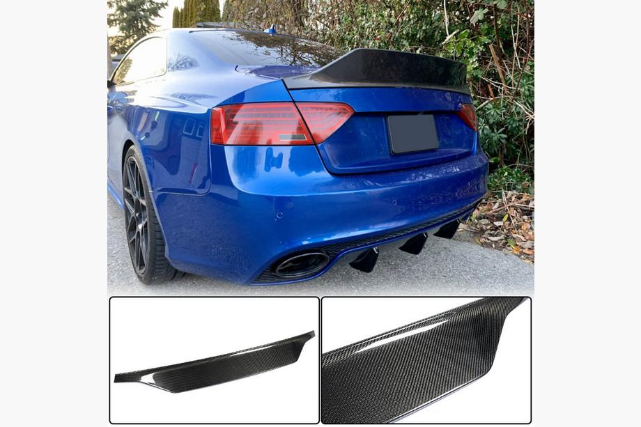 Audi A5 2007–2015 Spoiler V3 (pro Coupe, karbon) Image