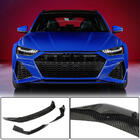 Audi A6 C8 2018–2025 Lip spoiler předního nárazníku (pro RS6, karbon) fotografie 1